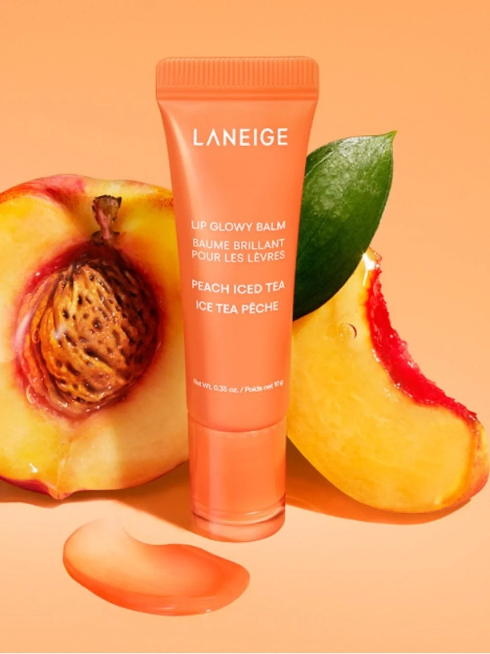 ⚡️🖤Laneige Peach Iced Tea Lip Glowy Balm